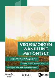 foto: vroegmorgenwandeling