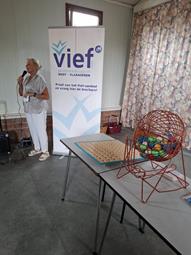 foto: Uitleg bingo spel d00r de voorzitter 2025