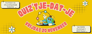 foto: Banner quiz'tje-dat-je