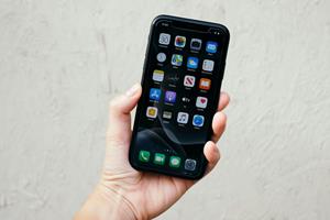 foto: Een nieuwe smartphone