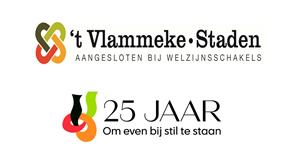 foto: Logo 't Vlammeke Staden Combo 25 jaar