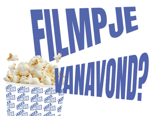 Popcorn met verwijzing naar streamplatform Cinébib